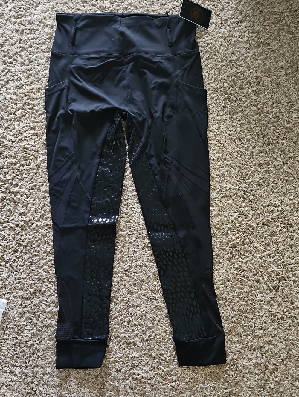 Full Seat Black Riding Pants
